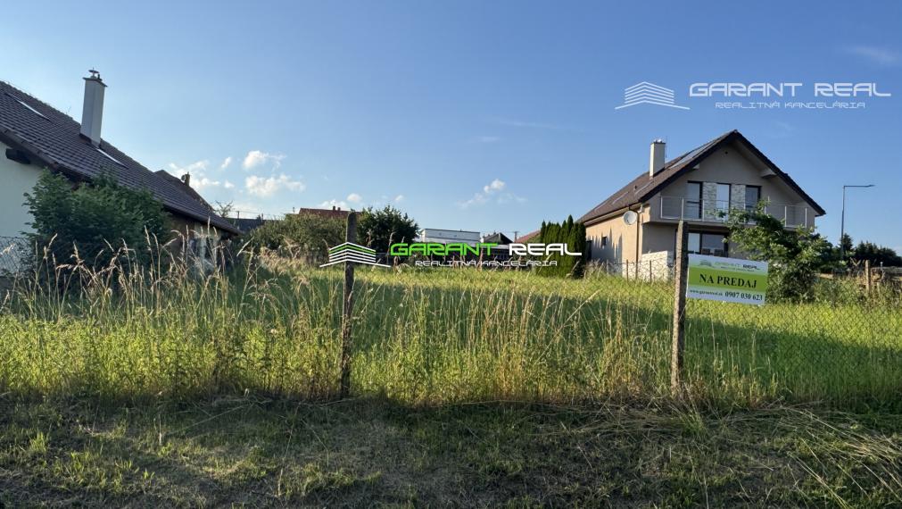 GARANT REAL - predaj stavebný pozemok 800 m2, všetky IS, Prešov, Šalgovík