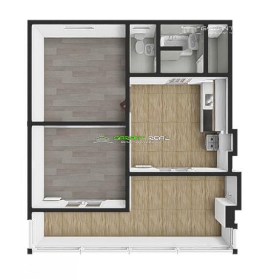 GARANT REAL - prenájom 2-izbový byt 68 m2, Železničiarska ulica, Prešov