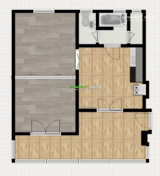 GARANT REAL - prenájom 2-izbový byt 68 m2, Železničiarska ulica, Prešov