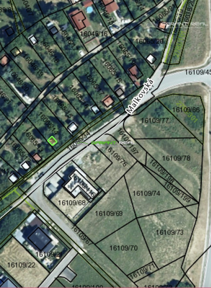 GARANT REAL - predaj stavebný pozemok/ záhrada 413 m2 so záhradným domčekom 17 m2, Prešov, Vydumanec, Malkovská ulica
