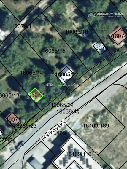 GARANT REAL - predaj stavebný pozemok/ záhrada 413 m2 so záhradným domčekom 17 m2, Prešov, Vydumanec, Malkovská ulica