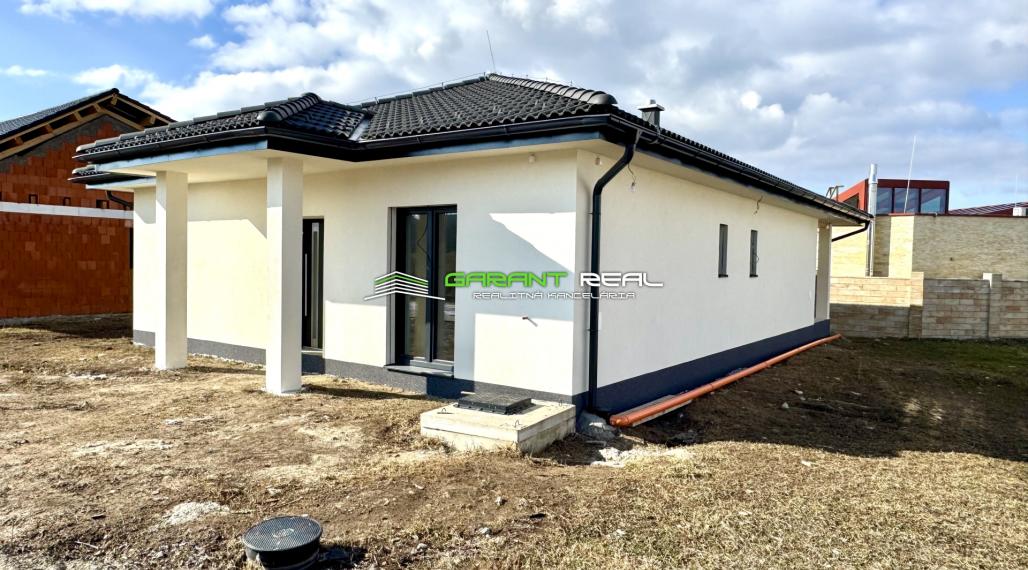 GARANT REAL - predaj novostavba rodinný dom, 4-izbový bungalov, pozemok 490 m2, Prešov, Nižná Šebastová