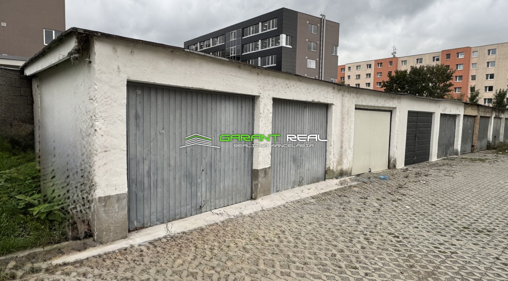 GARANT REAL - predaj dvojgaráž 37 m2, Prešov, Tarasa Ševčenka
